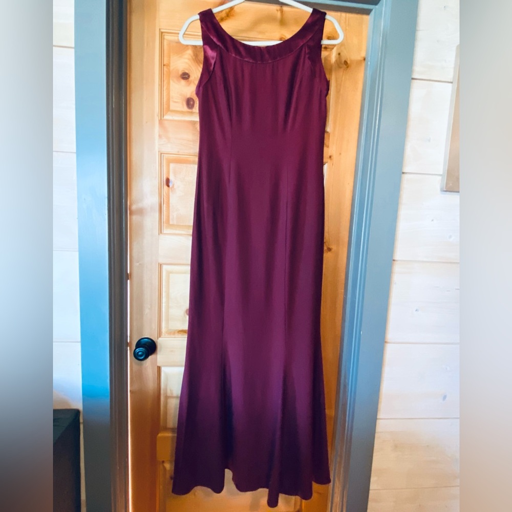 Vintage Deep Burgundy Cocktail Dress
